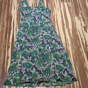 LAST CHANCE or CHARITY Earthy floral sundress